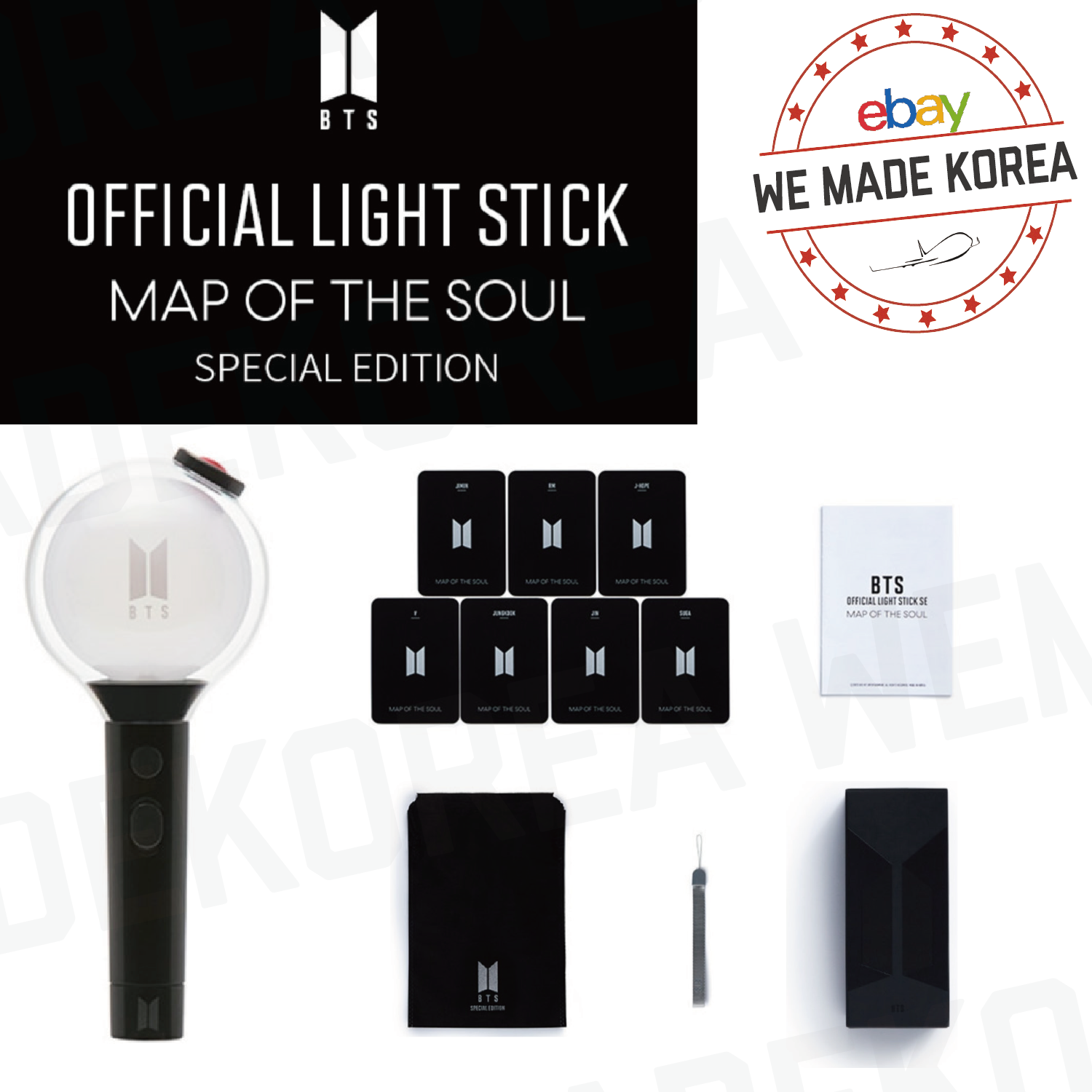 BTS Official Light Stick Army Bomb Map of the Soul Special Edition
