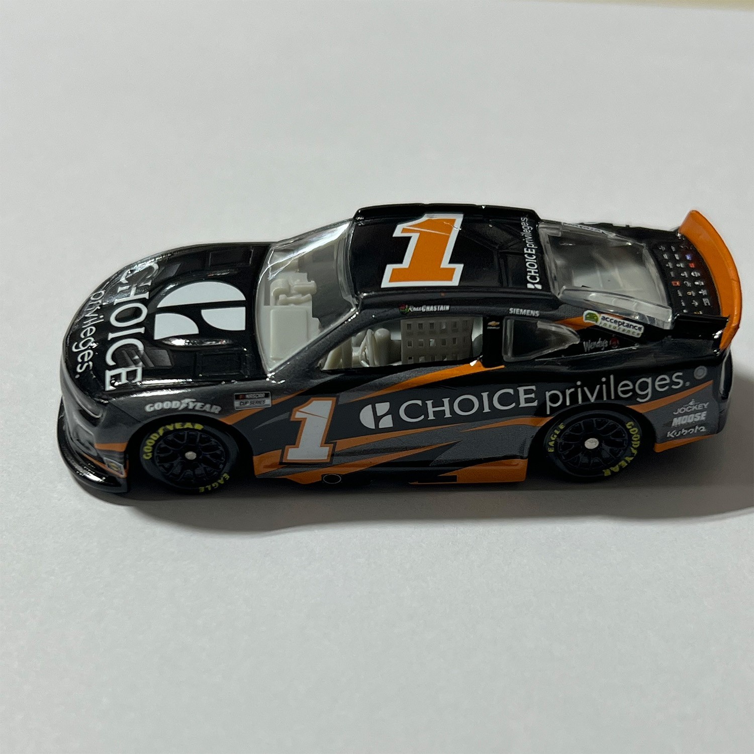 2025 Ross Chastain Choice Hotels NASCAR 1:64 Diecast Advent