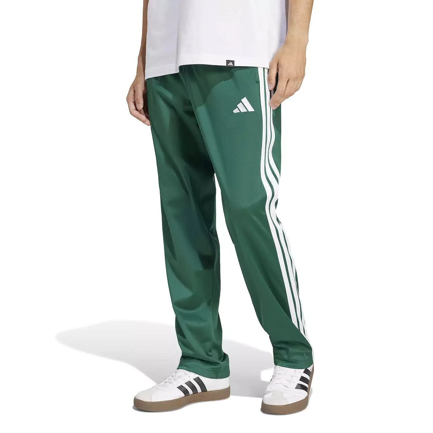adidas Men's Warm-Up Open Hem 3-Stripes Tricot Track JI8806 | eBay