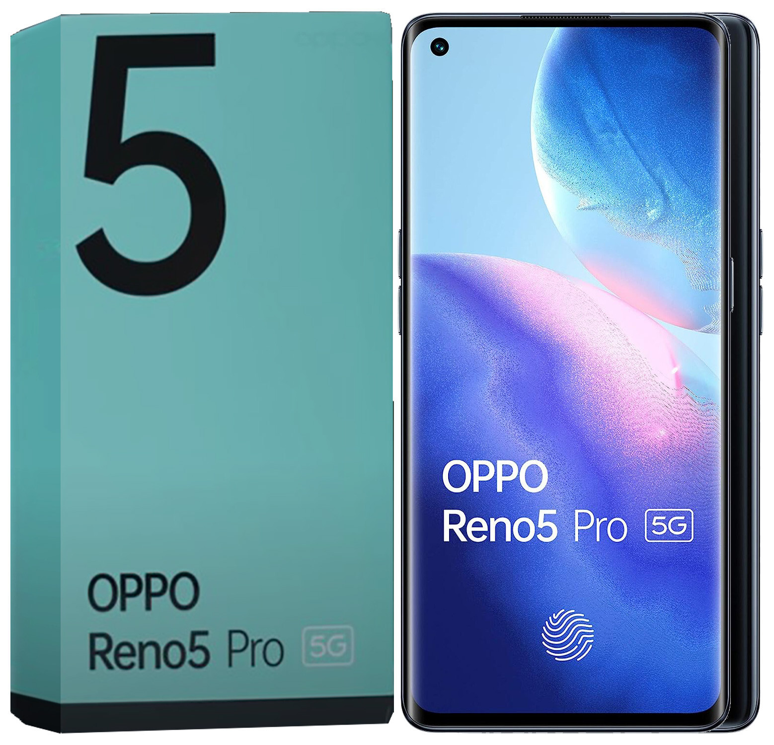 Oppo Reno5 Pro 5G Starry Black 128GB + 8GB Dual-SIM Unlocked GSM