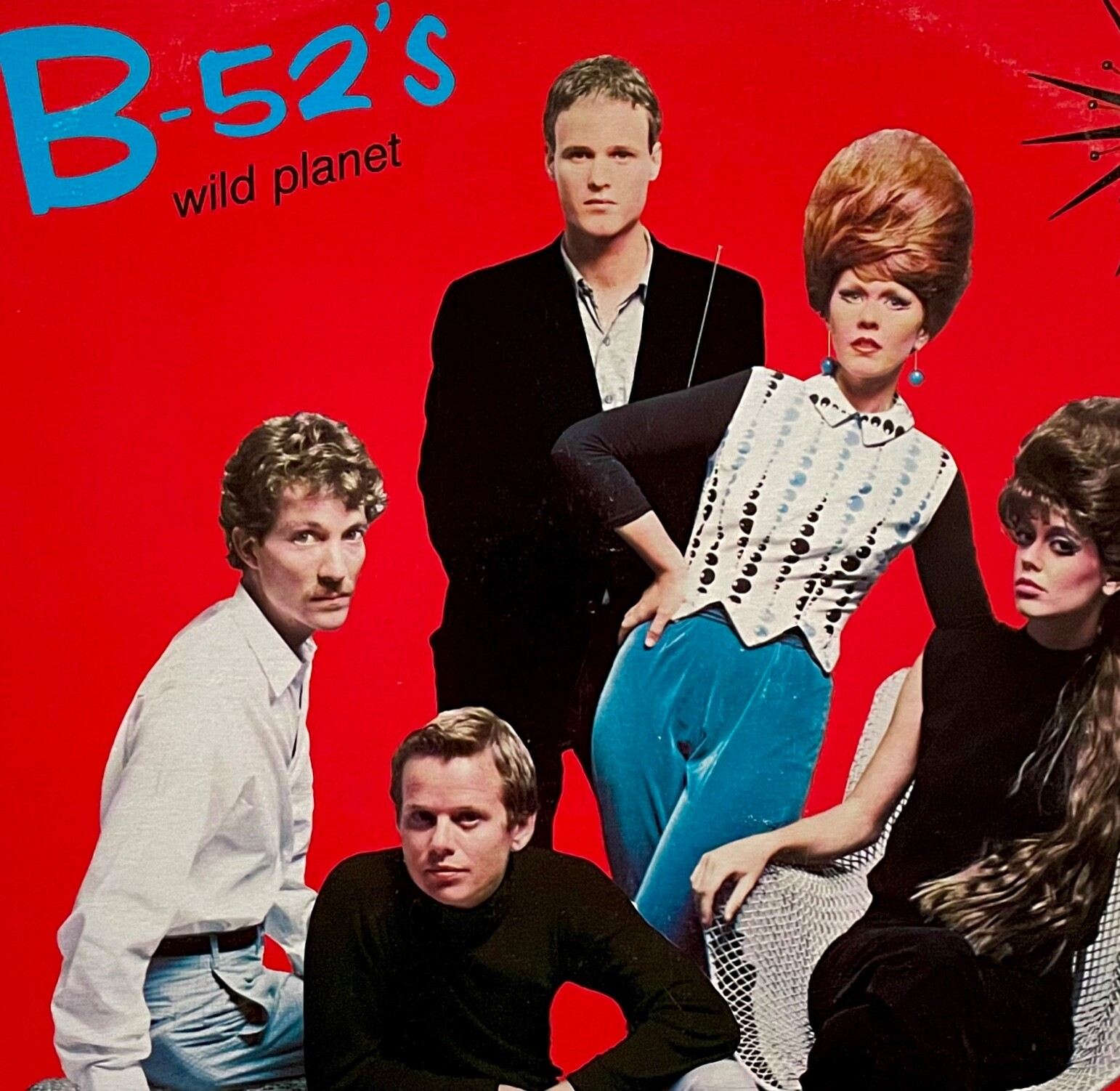 Vtg 1980 THE B-52's Album WILD PLANET Record 1ST PRESSING OG VINYL