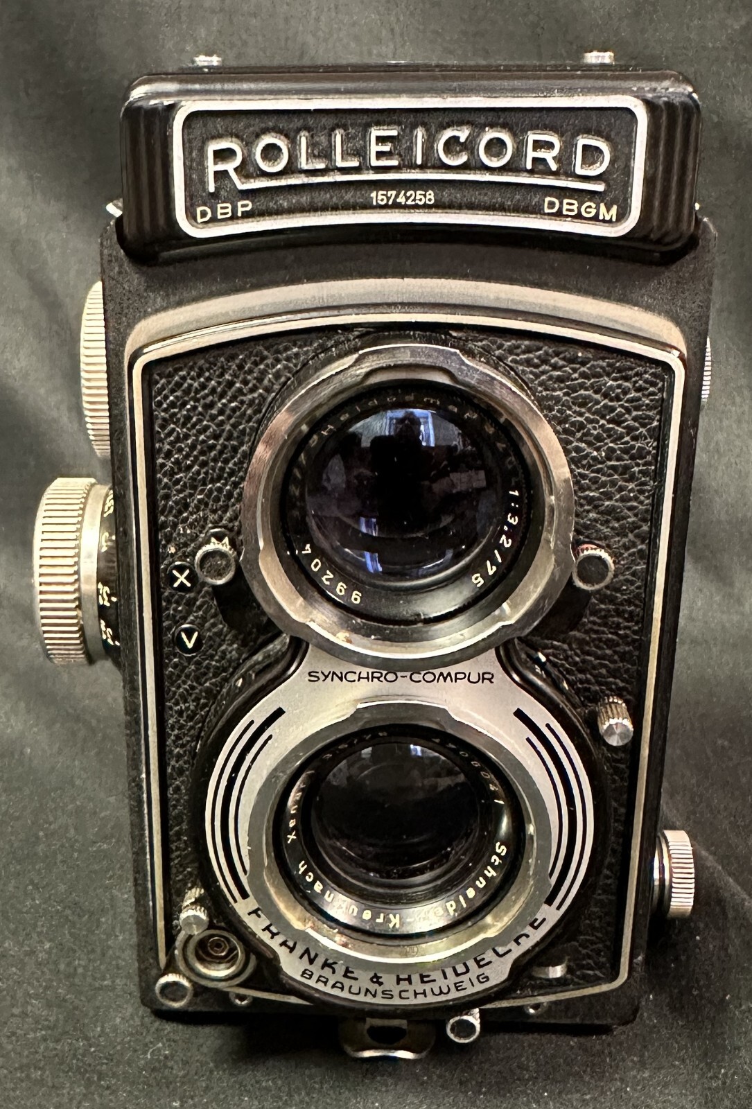 Rolleicord V Camera 1954-1957 Synchro-Compur Nice Clean 6 x 6