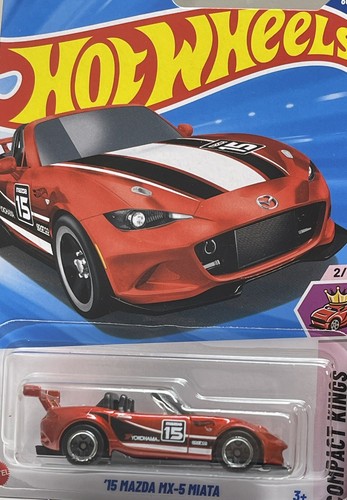 2025 Hot Wheels 15 Mazda MX-5 Miata HW Compact Kings Mainline #80