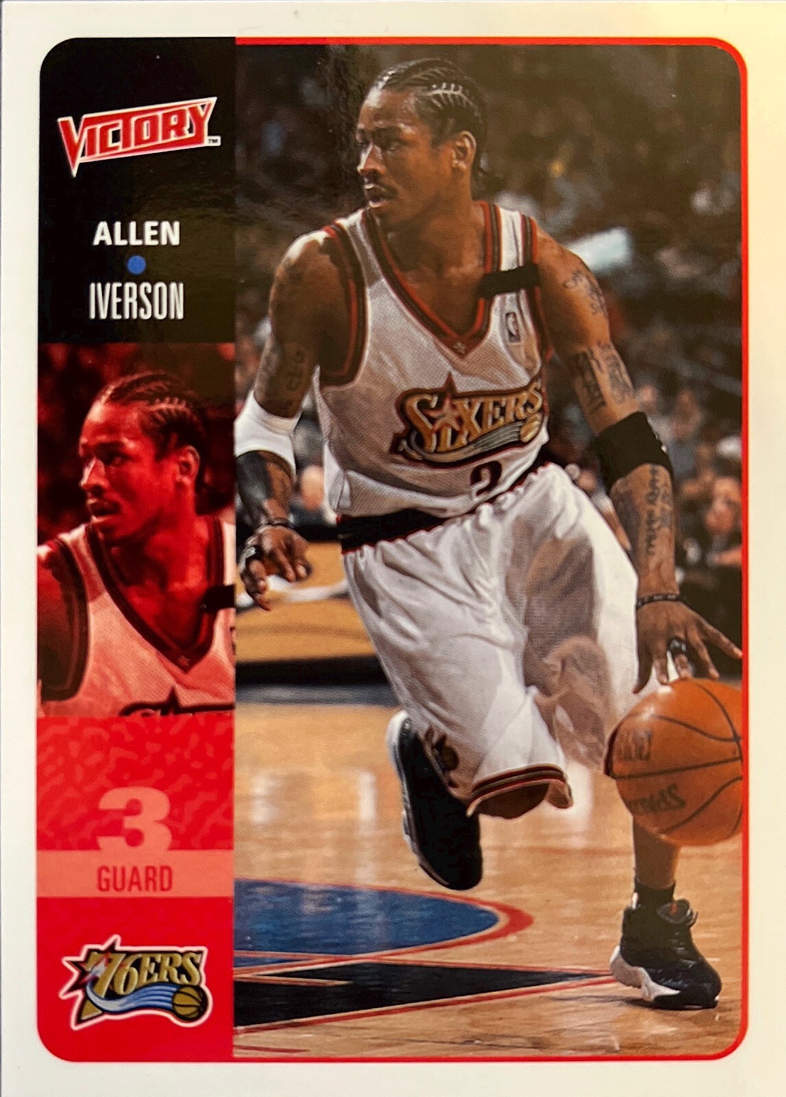 ALLEN IVERSON SPECTRA PSA10 ジャージナンバー ALLEN IVERSON SPECTRA