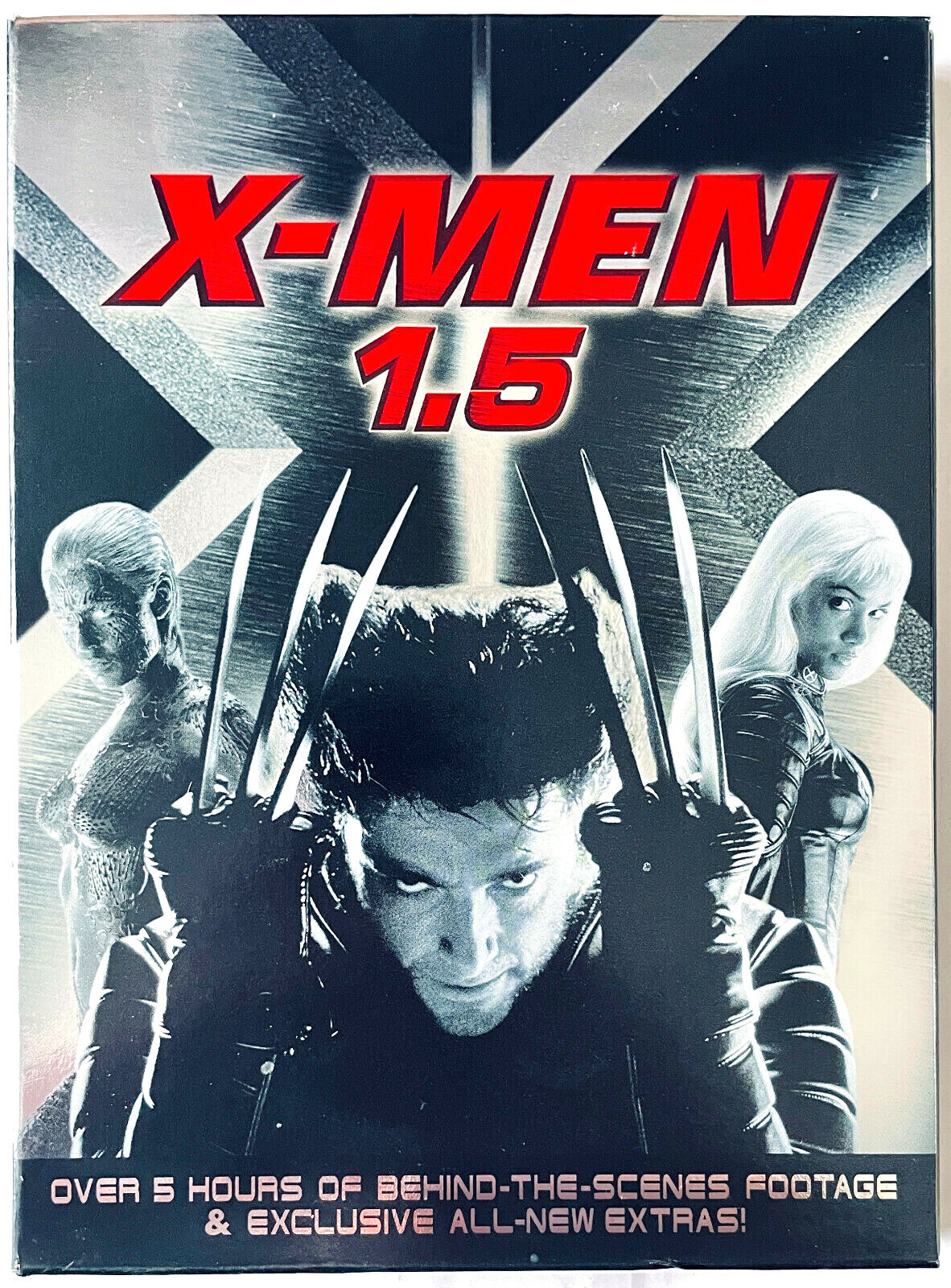 X-MEN 1.5 Edition ~ 2 DVD SET ~ Audio: ENGLISH + FRENCH + SPANISH