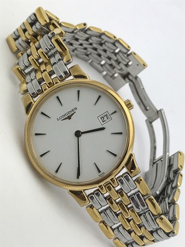 Longines Two-Tone White Dial Les Grandes Classiques Watch L5.632.2