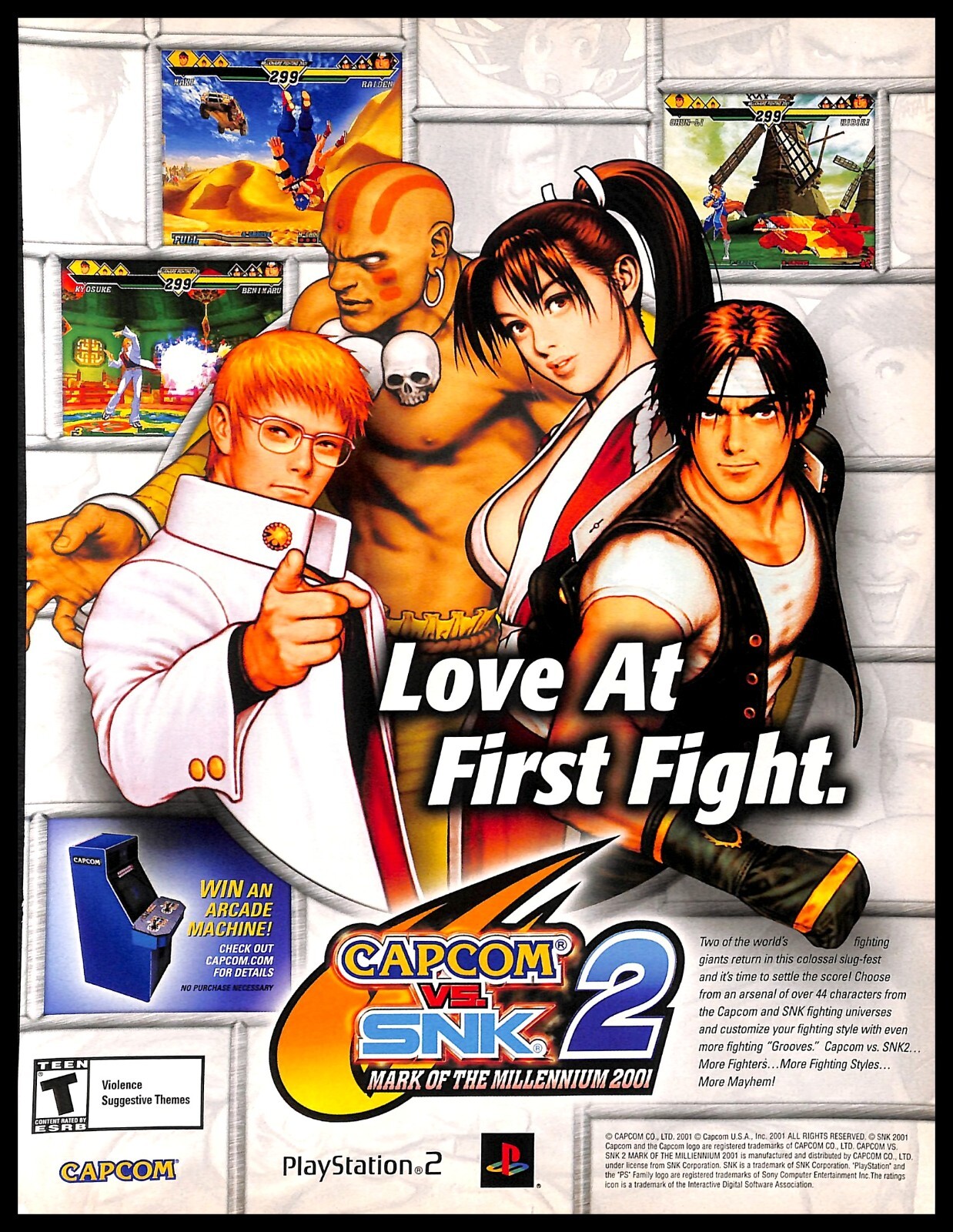 春麗 不知火舞 あきまん B2ポスター アルカディア カプコン SNK 春麗