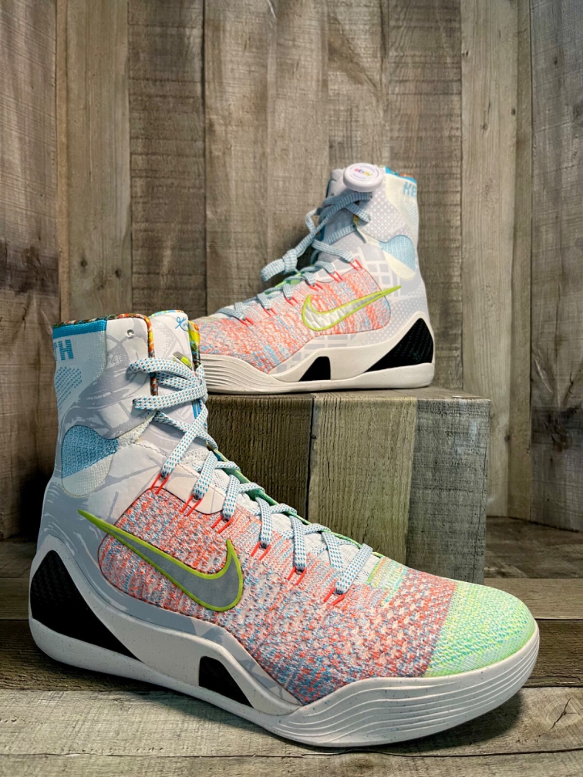 2014 Nike Kobe (9)IX Sz 10 Elite What Tha (678301-904) BBall