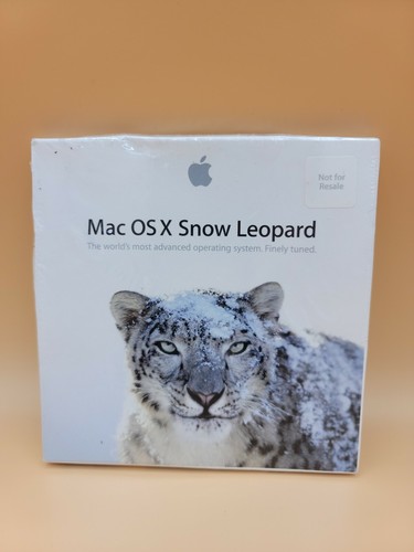 Mac OS X Snow Leopard V10.6 Retail NFR MC202Z/A *FACTORY SEALED