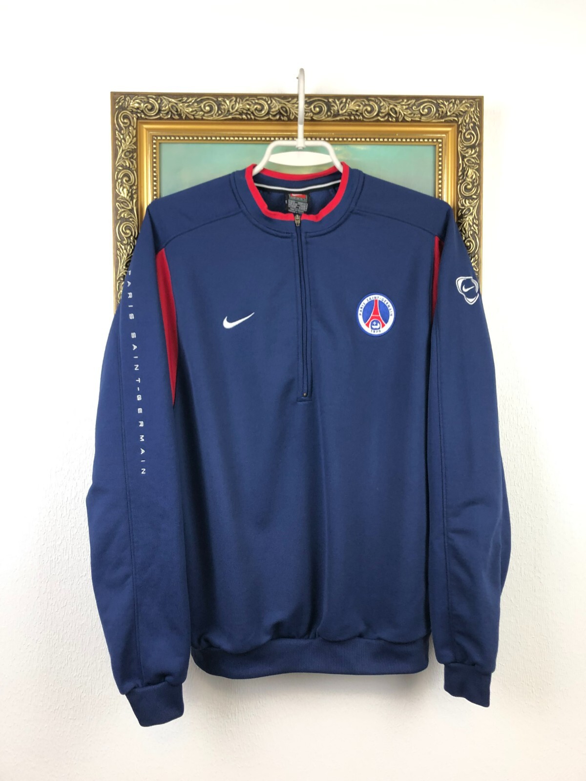 Vintage PSG Paris Saint Germain Sweatshirt Nike Rare Jacket