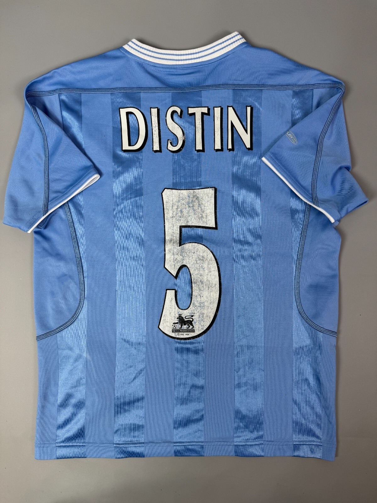 MANCHESTER CITY 2003 2004 DISTIN HOME SHIRT FOOTBALL SOCCER REEBOK