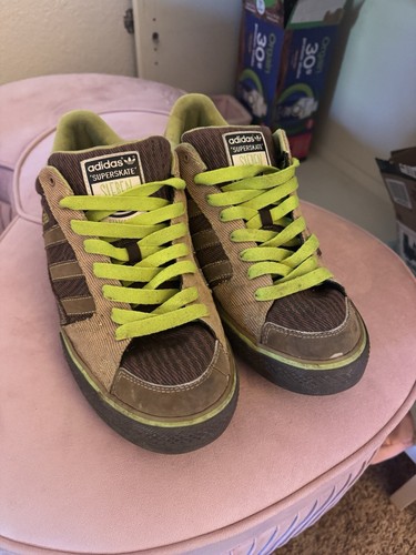 Adidas x Michael Sieben Vulcan Superskate Low 2008 Hemp Mens sz 13