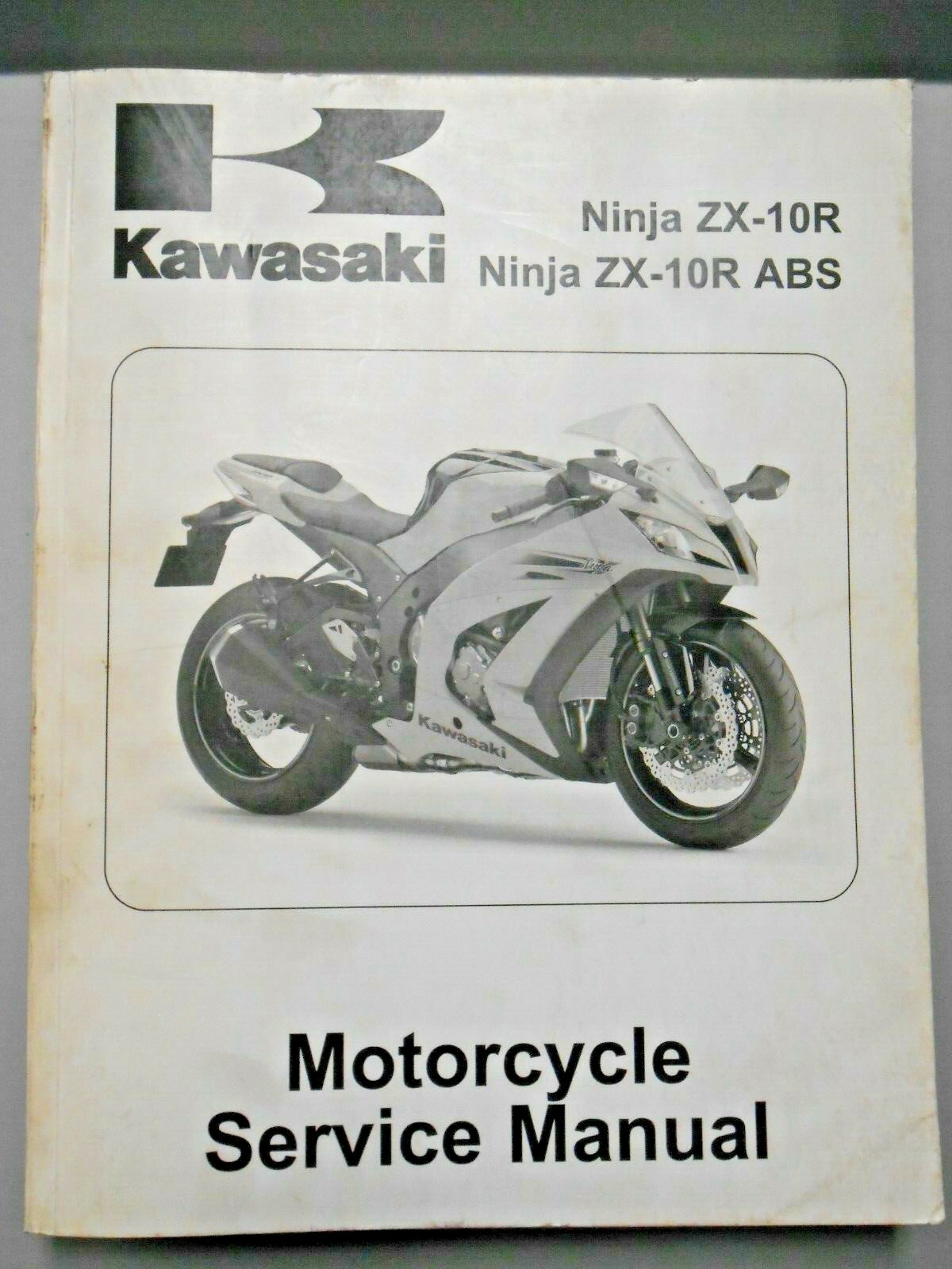 OEM Kawasaki Motorcycle Service Manual 2011 Ninja ZX-10R/ABS 99924