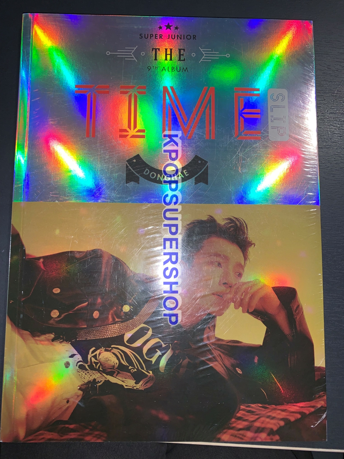 Super Junior 9th Album Time Slip Donghae Version CD New Sealed