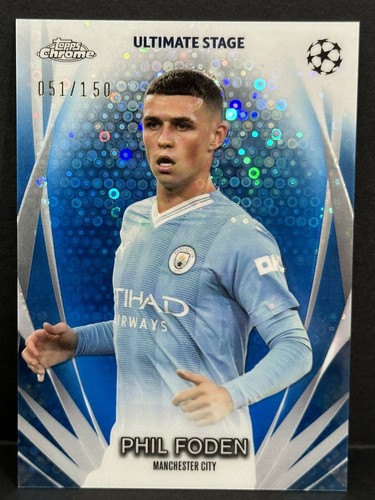 2023-24 Topps Chrome UEFA Club Competition Phil Foden Ultimate
