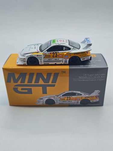 Mini GT 1:64 Nissan LB-Super Silhouette S15 SILVIA #23 Goodwood