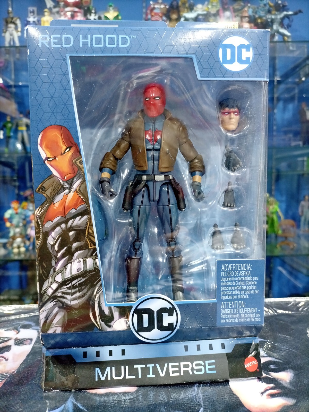 Mattel DC Multiverse Killer Croc Series Jason Todd Red Hood Action