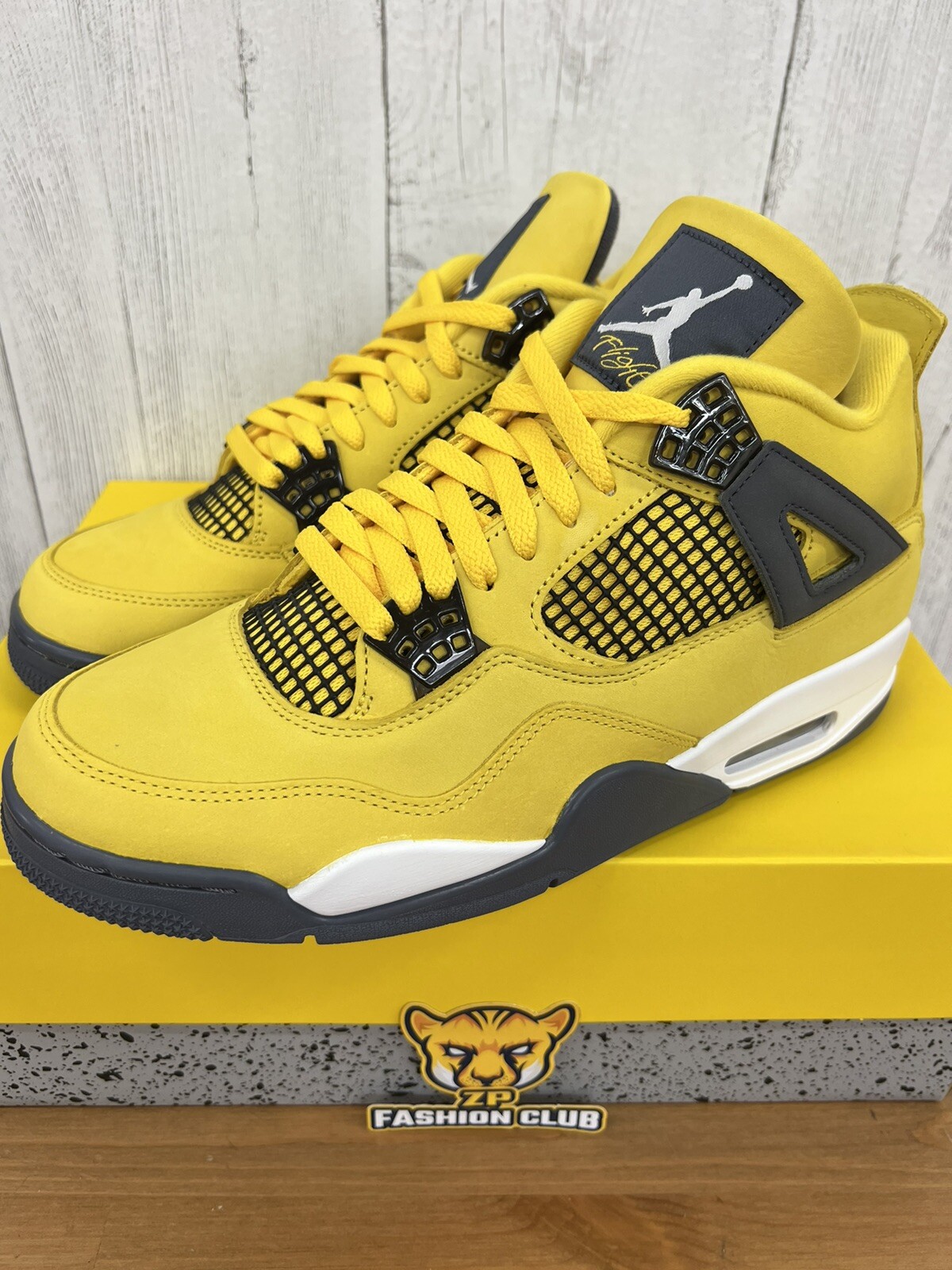 Air Jordan 4 Retro Lightning Tour Yellow MENS CT8527-700 | eBay