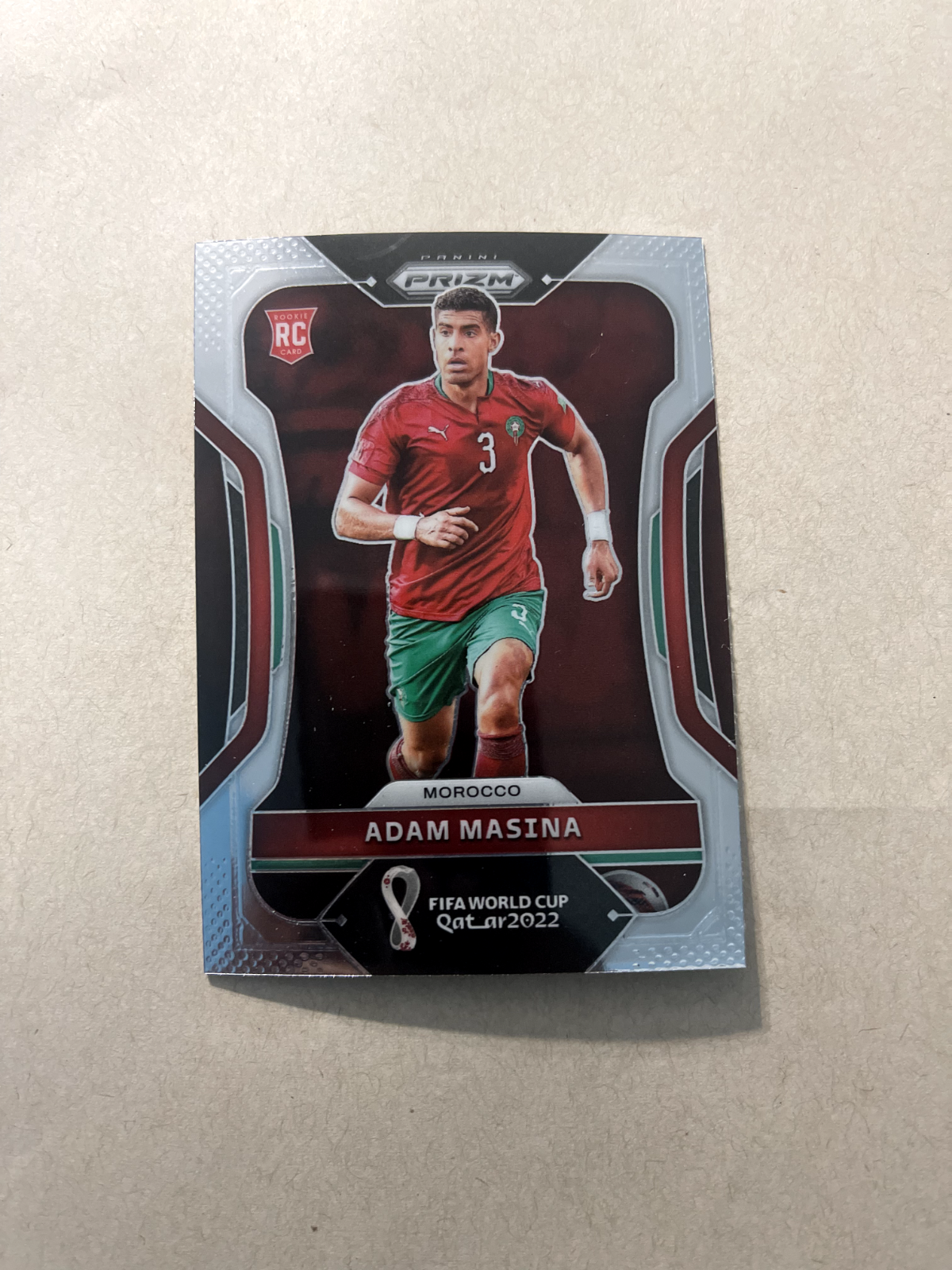 Panini Prizm Fifa World Cup Qatar 2022 Adam Masina Morocco - 1