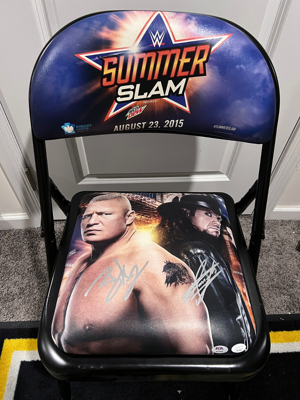 WWE パイプ椅子 2005年SUMMER SLAM WWE パイプ椅子 2005年SUMMER SLAM