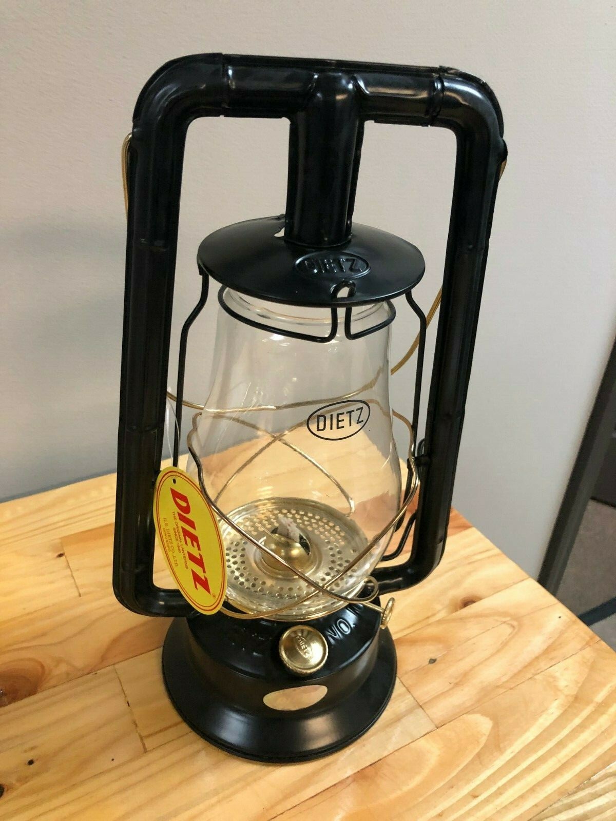 NEW BLACK with Gold Trim DIETZ #10 Monarch OIL KEROSENE LANTERN | eBay