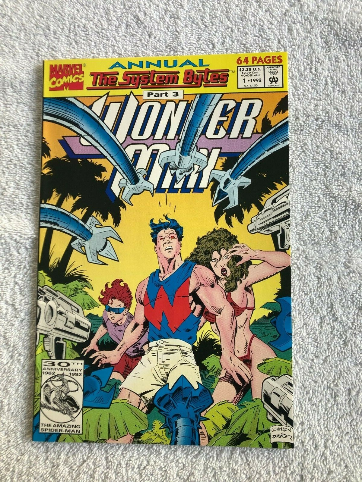 Wonder Man Annual #1 (Sep 1992, Marvel) VF 8.0 | eBay