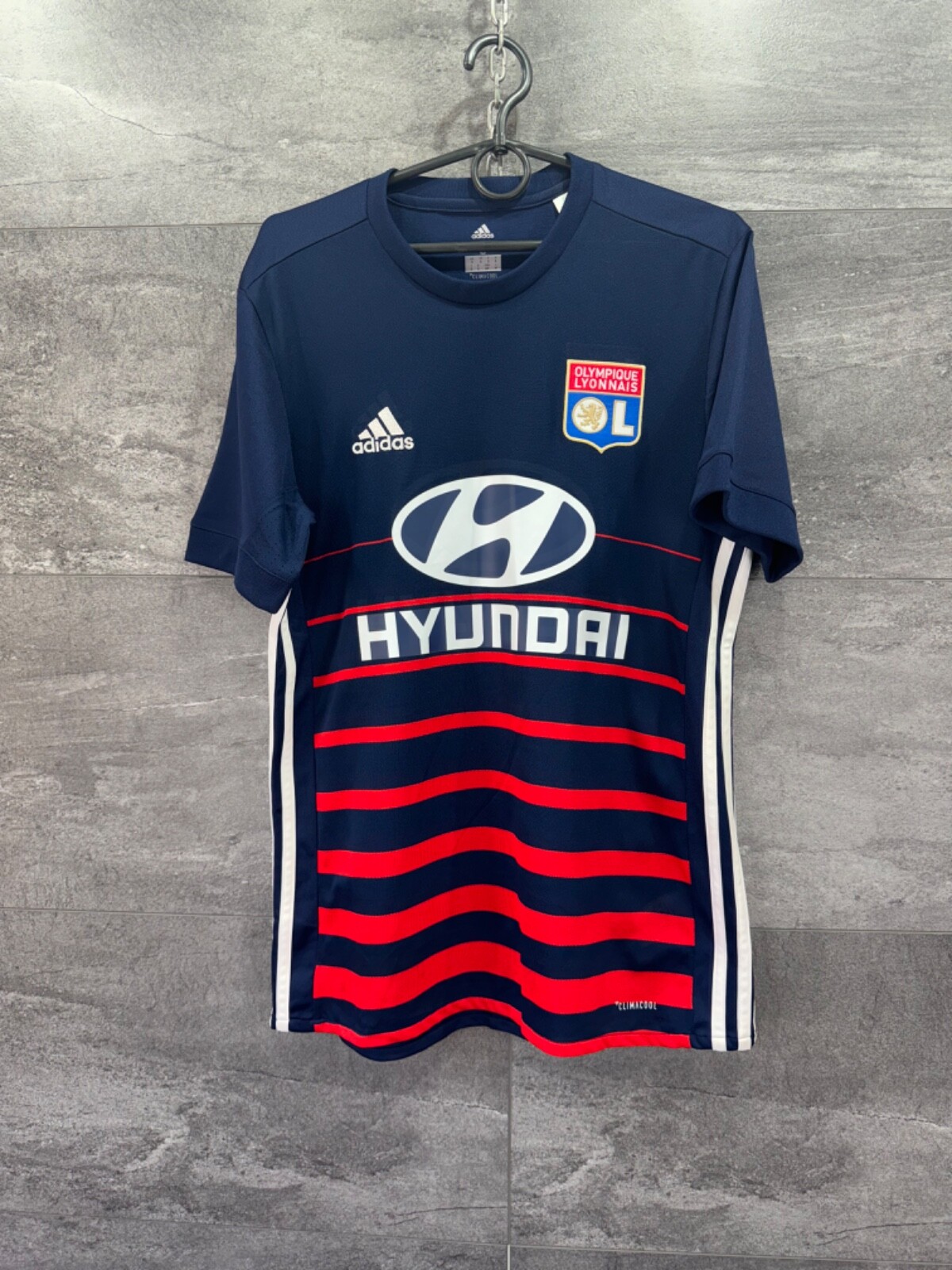 Mens ADIDAS Soccer Olympique Lyonnais Football Soccer Jersey