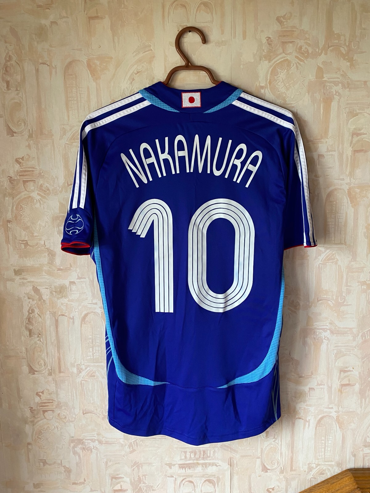 JAPAN 2006 2008 Home Football Shirt #10 NAKAMURA Jersey Adidas