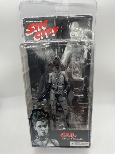 NECA - B&W Gail with Uzi & Handcuffs Action Figure Sin City | eBay