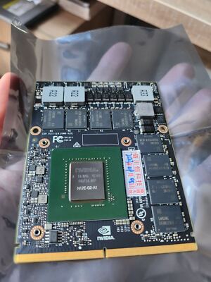 NEW Nvidia GeForce GTX1070 8GB DDR5 MXM3. Dell Alienware HP MSI