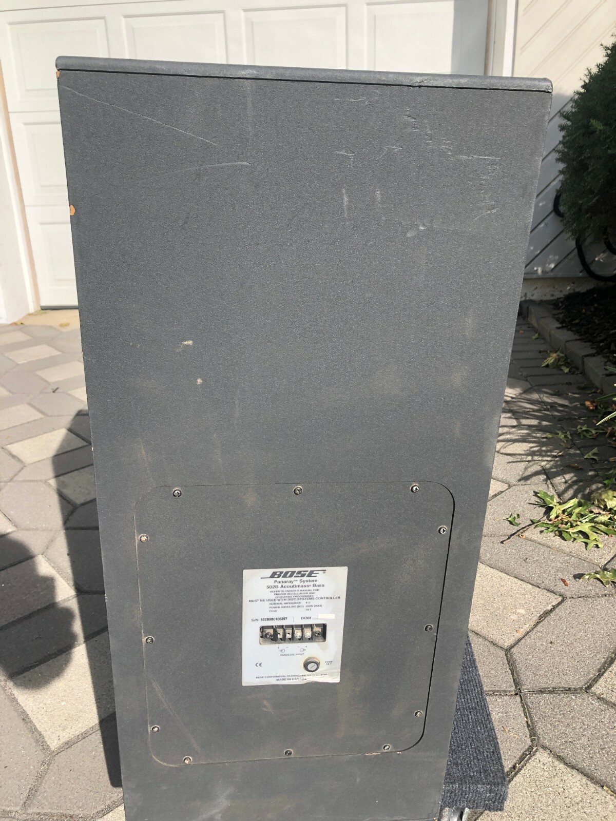 Bose 502 B Portable Bass Enclosure Subwoofer (good condition) | eBay