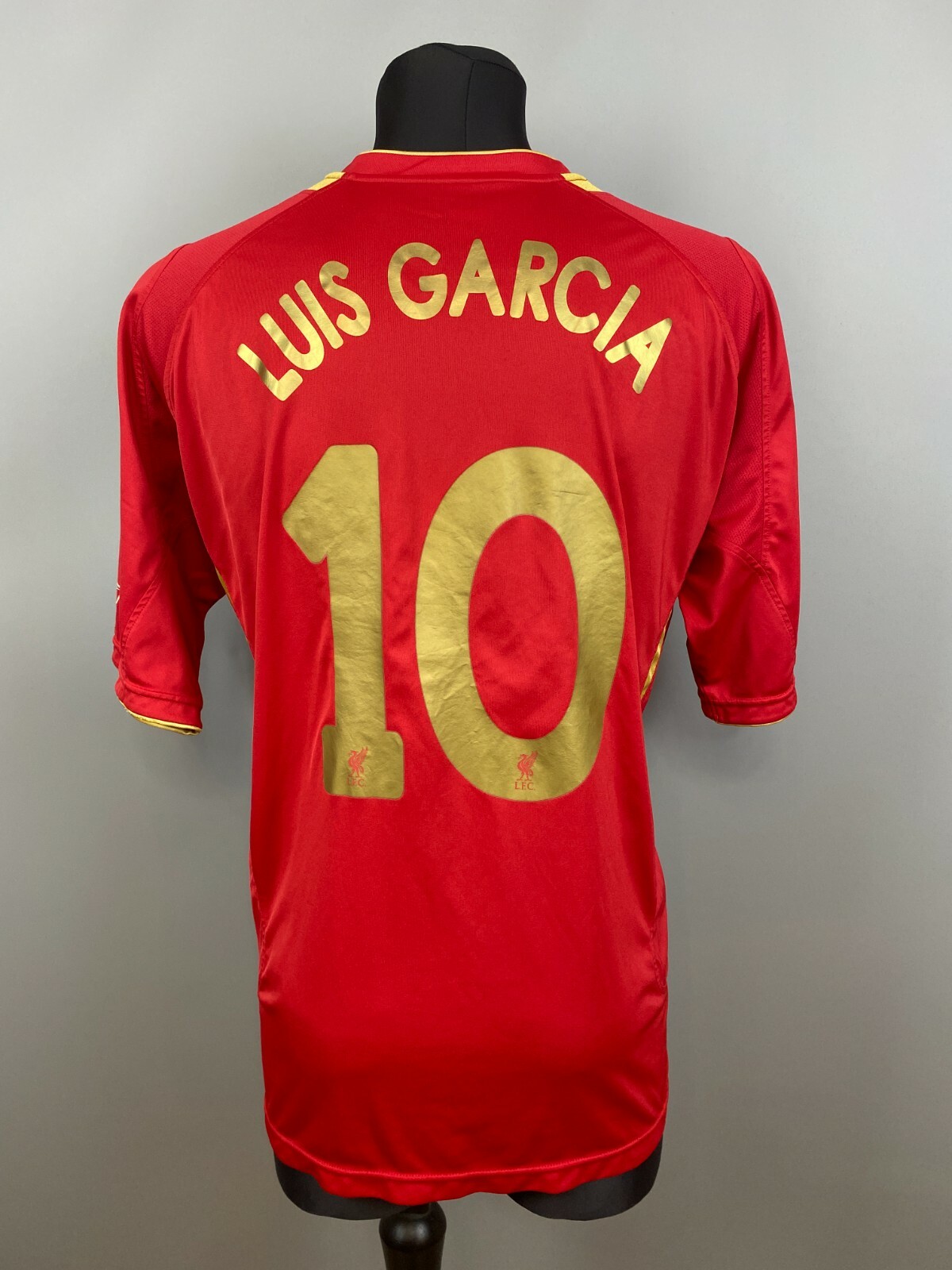 LIVERPOOL 2005 2006 LUIS GARCIA HOME SHIRT FOOTBALL SOCCER JERSEY