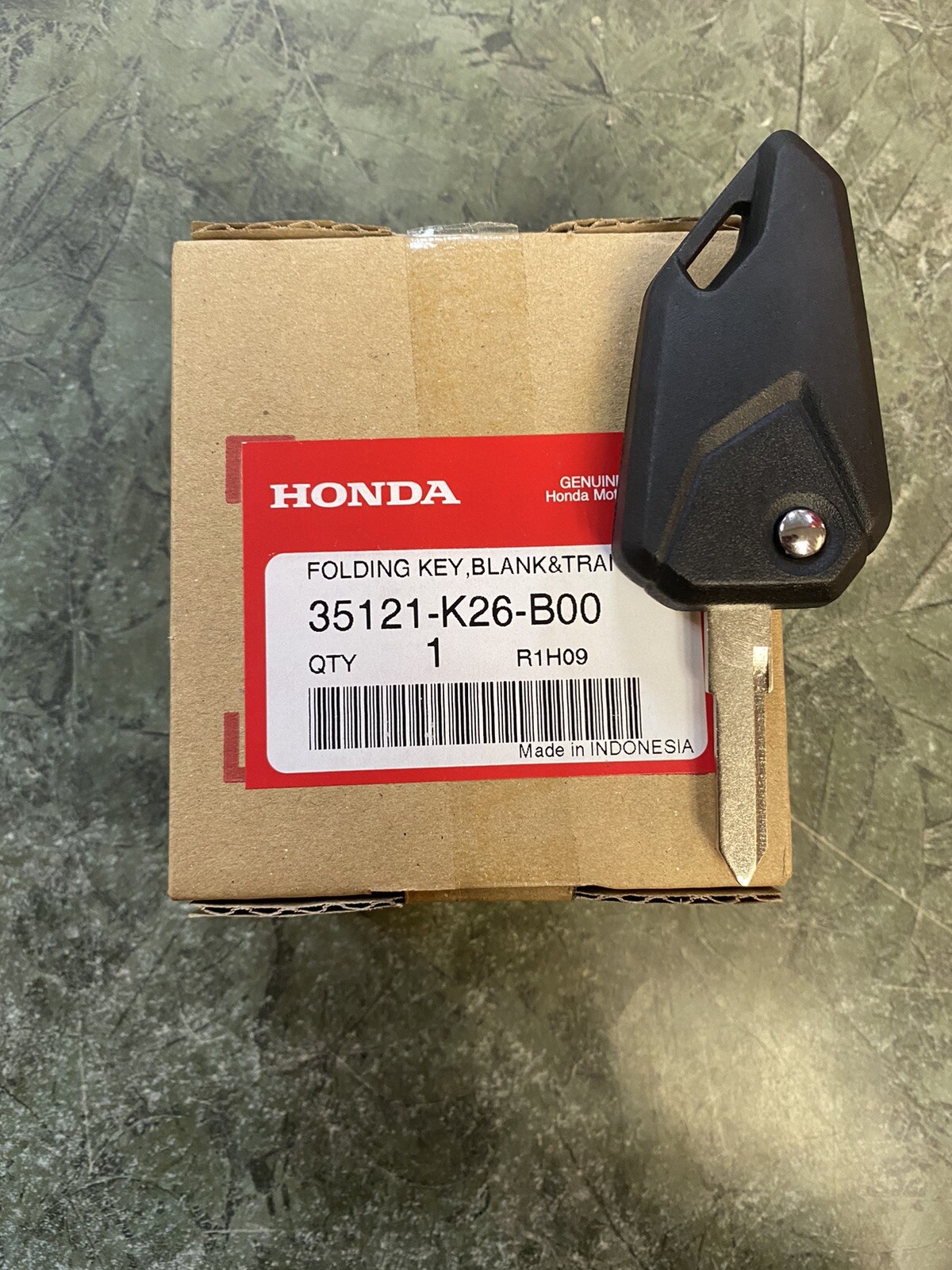 2017-2020 Honda Grom125/A Folding Blank Key OEM Honda 35121-K26