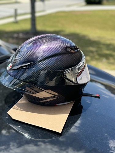 AGV Pista GP-RR Iridium Carbon Rainbow Motorcycle Helmet FREE
