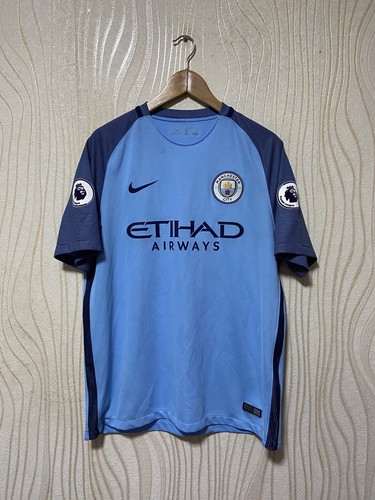 MANCHESTER CITY 2016 2017 HOME SHIRT JERSEY NIKE 776907-489 sz L