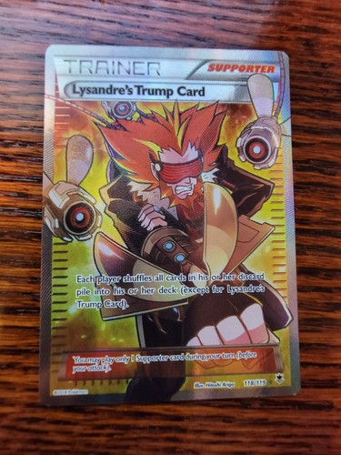 Lysandre's Trump Card 118/119 Holo Ultra Rare Pokemon Card LP | eBay