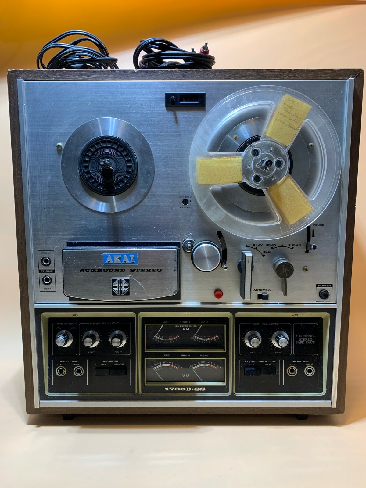 AKAI 1730D-SS SURROUND STEREO 4 CHANNEL REEL-TO-REEL vintage | eBay