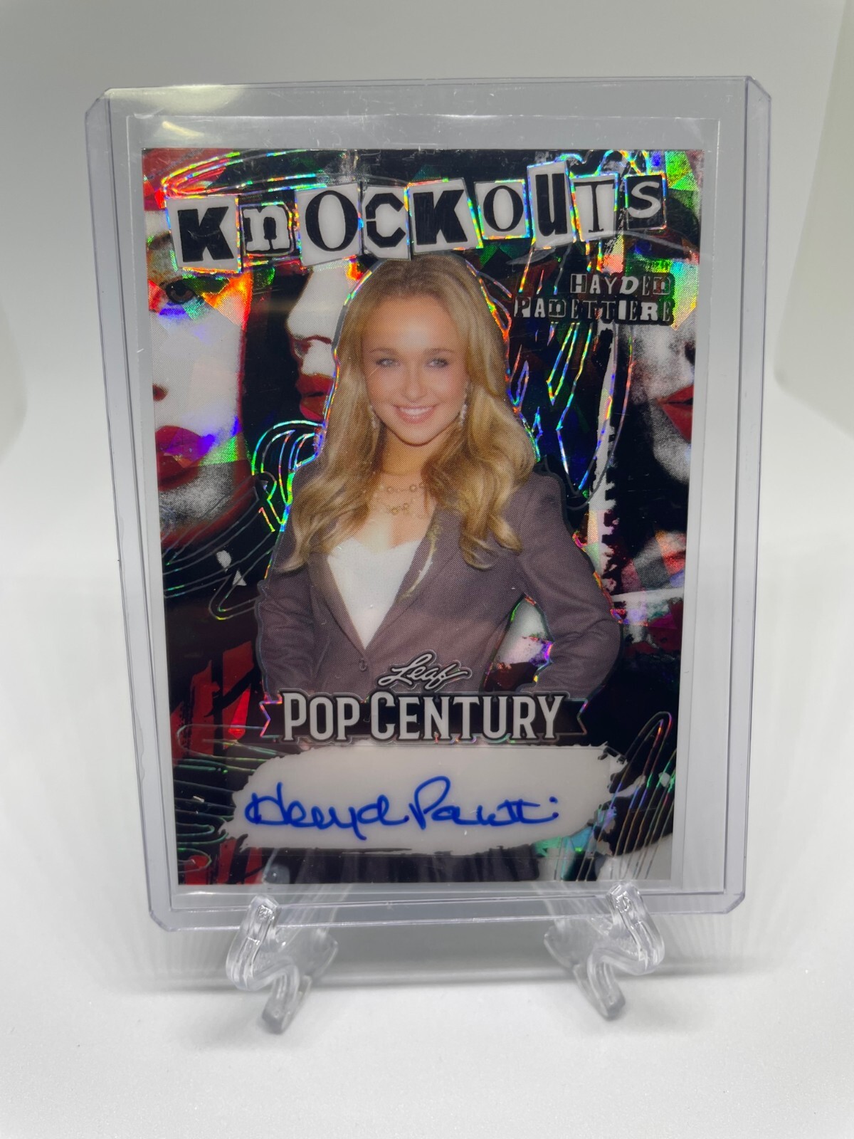 HAYDEN PANETTIERE 2023 LEAF METAL POP CENTURY AUTO /7 | eBay
