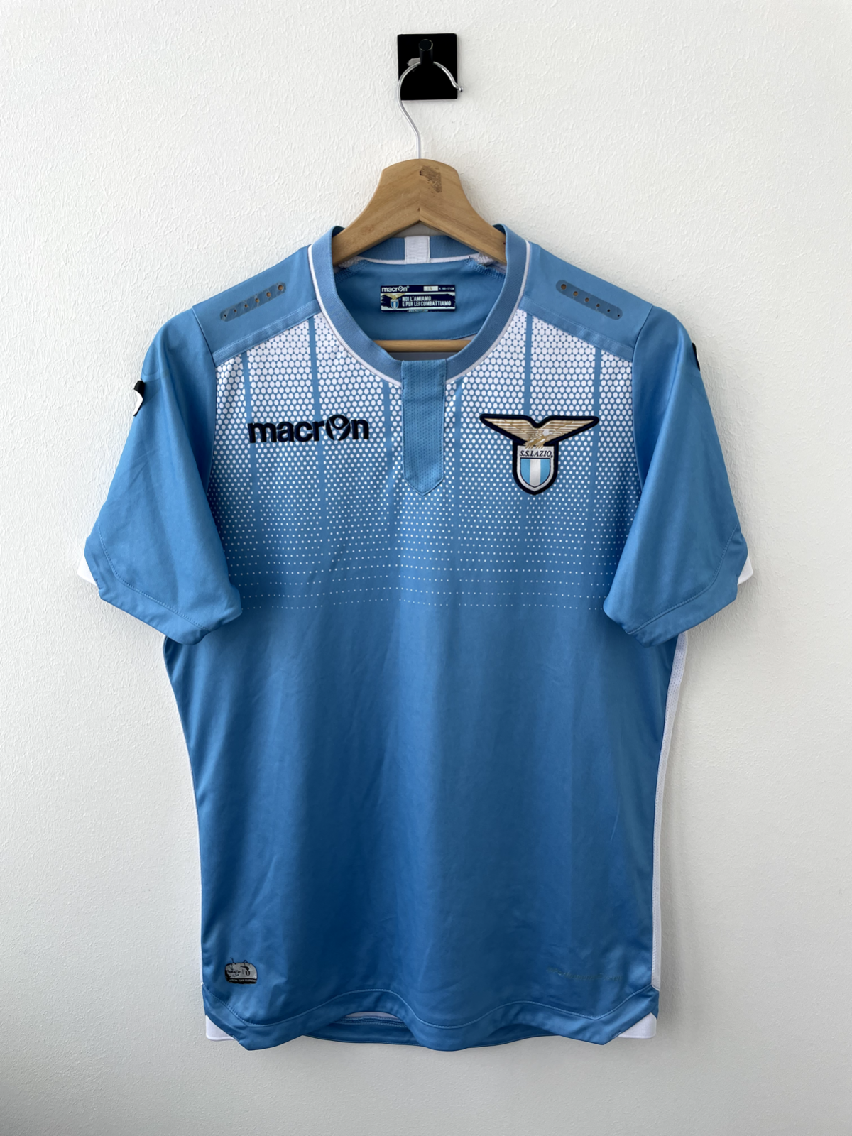SS LAZIO 2015/2016 HOME FOOTBALL SHIRT SOCCER JERSEY MAGLIA