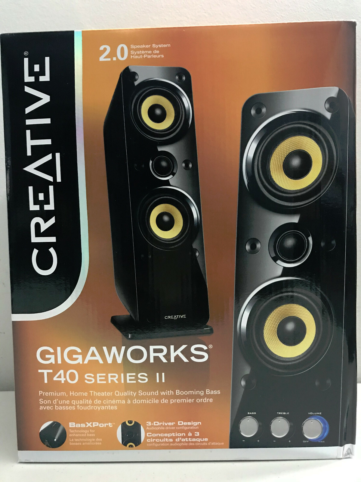 Creative GigaWorks T40 Series II 2 Multimedia Computer Speaker