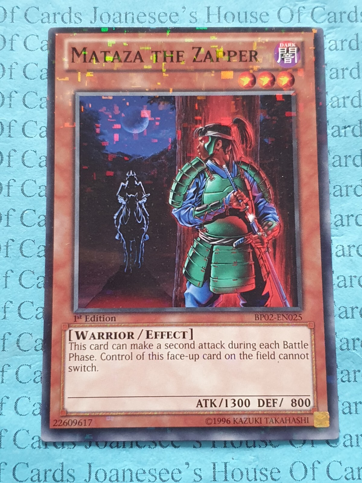 Mataza the Zapper BP02-EN025 Mosaic Rare Yu-Gi-Oh Card 1st Edition