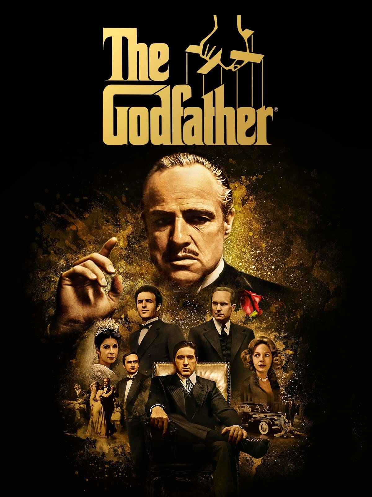 The Godfather 1972 (Cast) Movie POSTER 24 X 36 INCH Sweet! | eBay