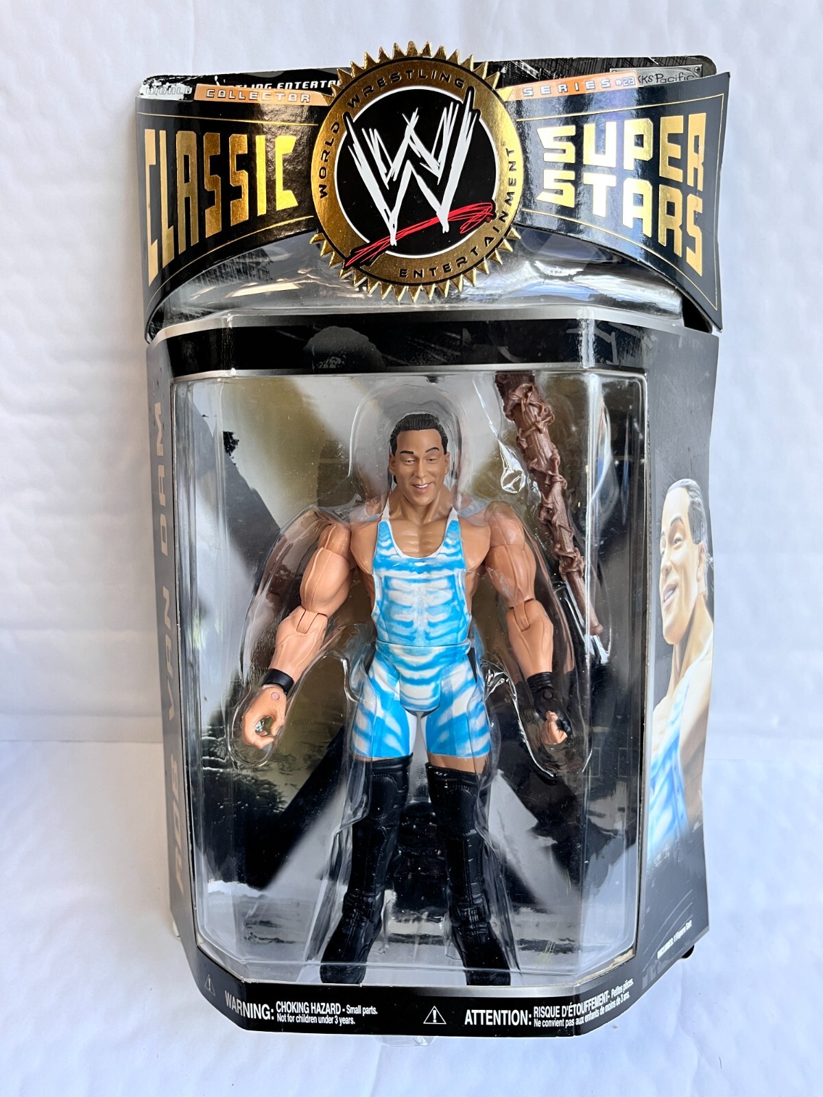 WWE WWF RVD ROB VAN DAM CLASSIC SUPERSTARS SERIES 23 JAKKS
