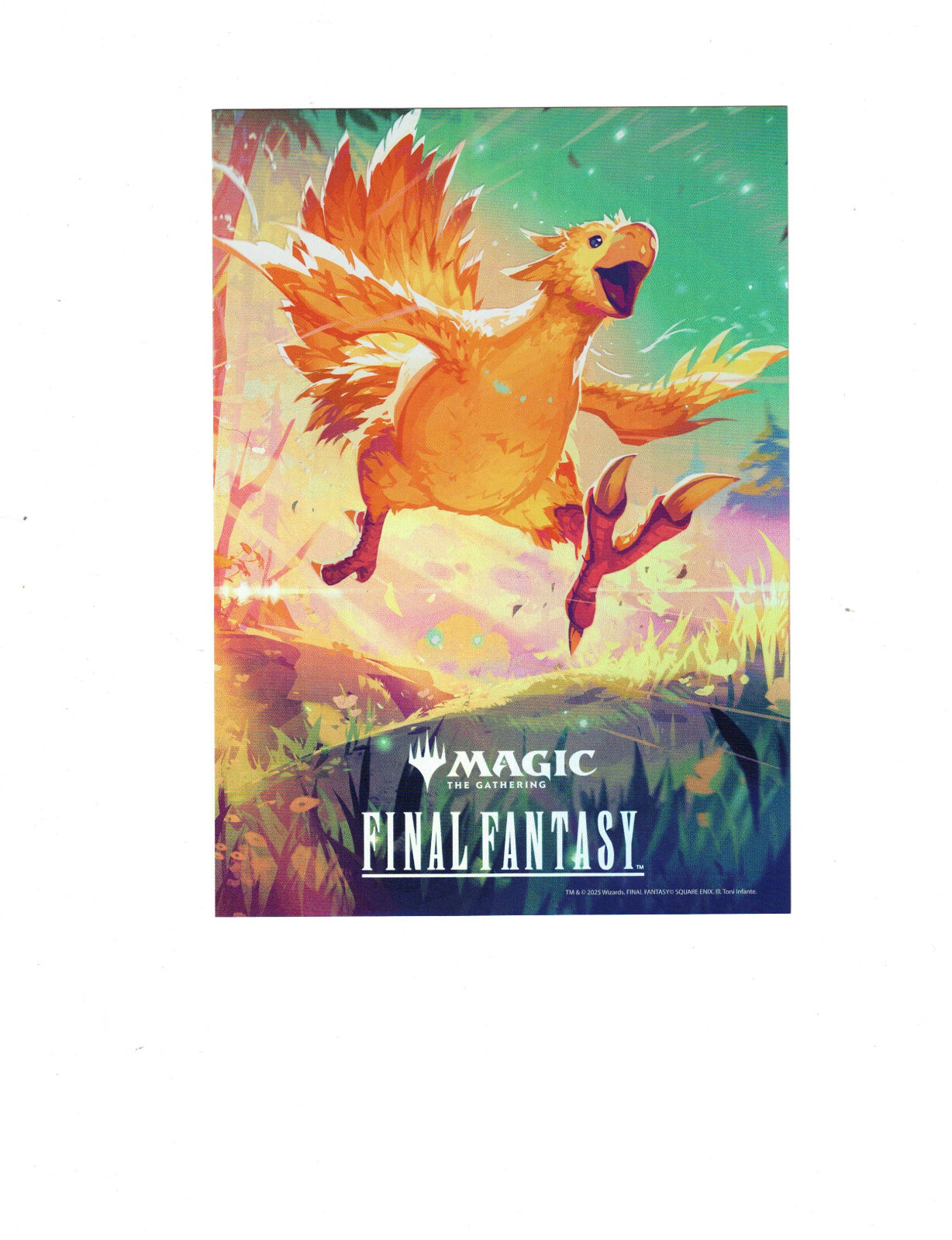 MTG Final Fantasy CHOCOBO Print Foil 5