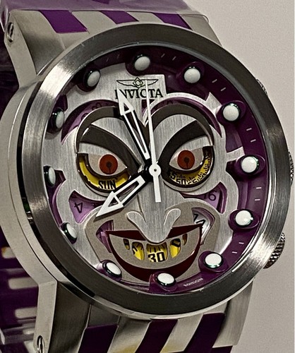 46mm JOKER FACE |Purple Strap | Swiss Z60 Chrono LE#0726/4000