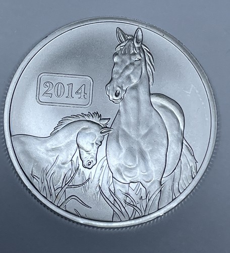 2014 1oz Tokelau Silver Lunar Year of the Horse | eBay