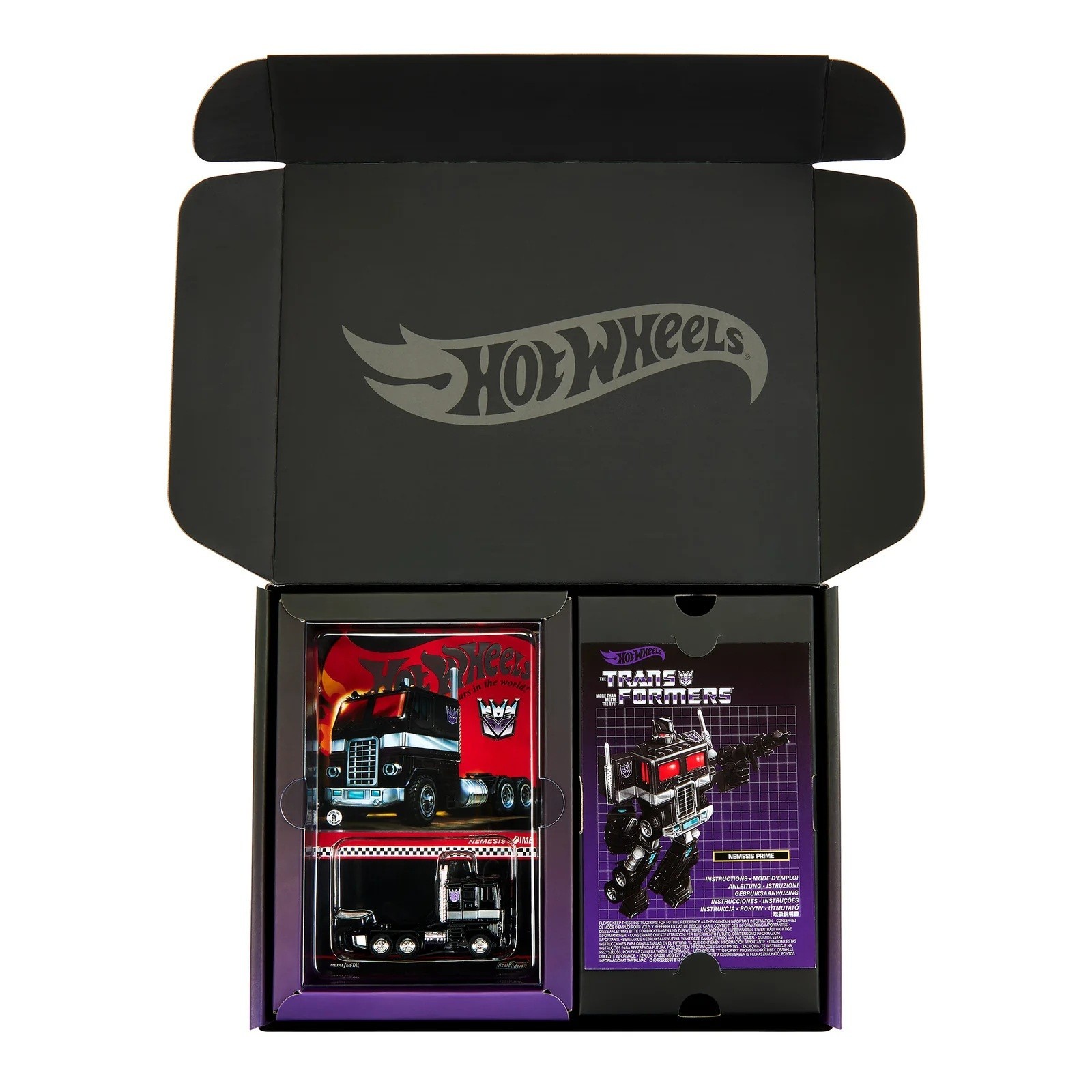 Hot Wheels RLC Exclusive Limited Edition Transformers Nemesis