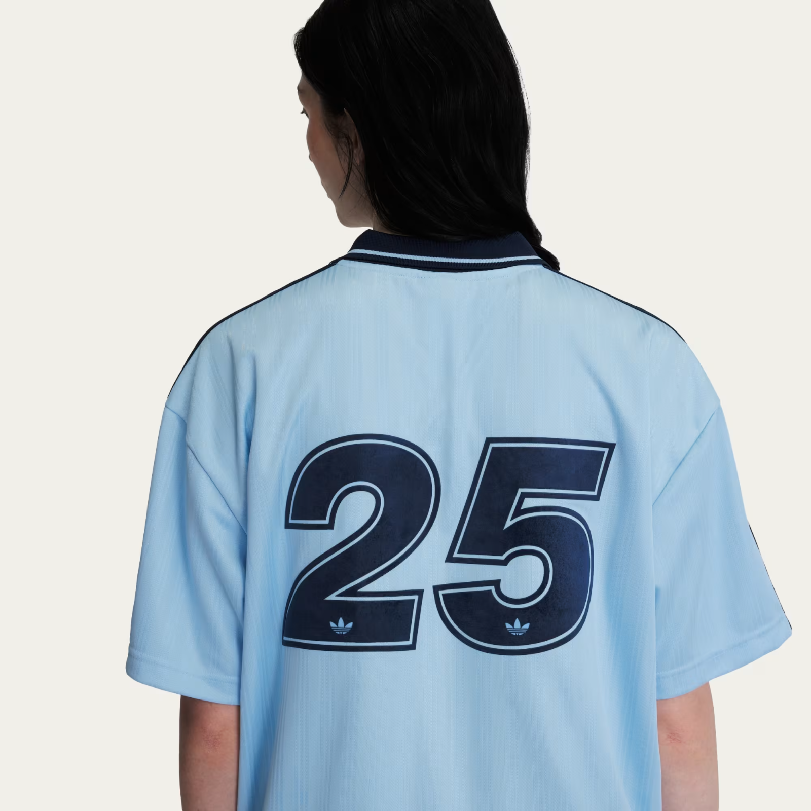 Adidas x Oasis Tour Jacquard Jersey 'Light Blue' - Size Extra