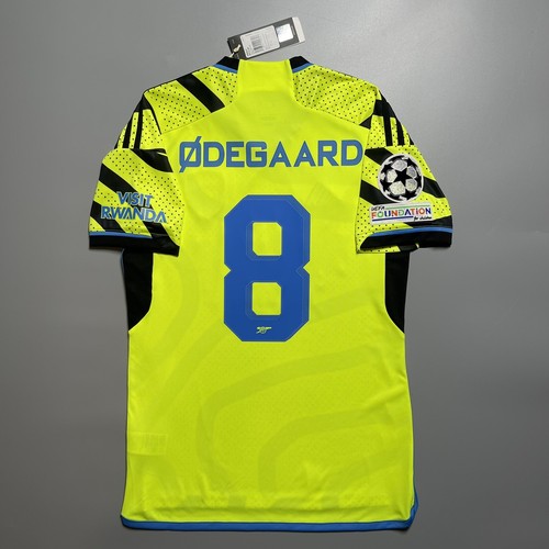 ARSENAL ADIDAS 2023/2024 FOOTBALL SOCCER AWAY JERSEY #8 ODEGAARD