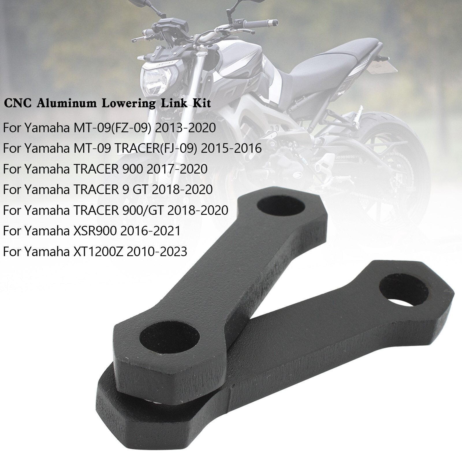 CNC Aluminum Lowering Link Kit For Yamaha MT-09 TRACER 900 XSR900
